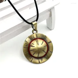 Pendant Necklaces Anime Design One Piece Hat Necklace Men's And Women's Fashion Trend Punk Jewellery Accessories Gift Wholesale