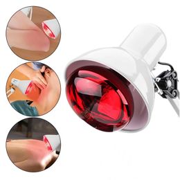 Face Massager 275W Infrared Physiotherapy Lamp Massage Therapy Red Bulb for Body Neck Ache Arthritis Muscle Heat Lamp Joint Pain Anti Ageing 231020