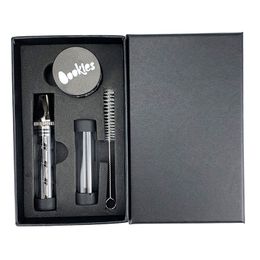 Wholesale of second-generation dry burning atomizer spiral pipe with 40mm 4-layer metal smoke grinder gift box by manufacturer