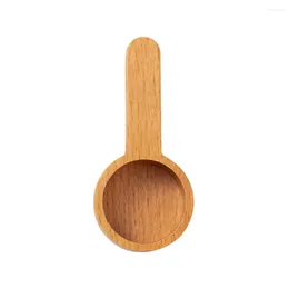 Coffee Scoops Wooden Measuring Spoon Multifunctional Tea For Sugar (A)