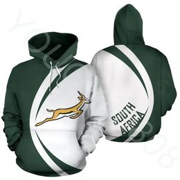 Men's Hoodies Sweatshirts African Clothing South Springbok Pullover Round Style Women's Casual Street Hoodie Sweater 231020