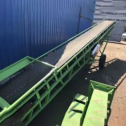 Manufacturer's direct selling belt conveyor, movable lifting conveyor for grain conveying