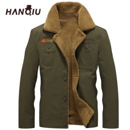 Men's Vests Winter Bomber Jacket Men Air Force Pilot MA1 Warm Male fur collar Mens Army Tactical Fleece Jackets Drop 231020