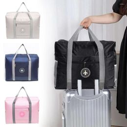 Duffel Bags Large Capacity Foldable Folding Travel Bag Multifunctional Single Shoulder Hand Luggage Waterproof Storage