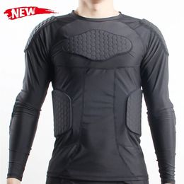 Men's Jackets Motorcycle Full Body Armor Jacket Protective Moto Underwear Anti-collision Motorbike Riding Clothes Honeycomb Pad Motocross Tops 231020