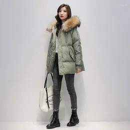 Women's Trench Coats S-3XL 2023 Thicken Down Padded Jacket Winter Short Coat Small Loose Puffer Korean Style Parkas Basic