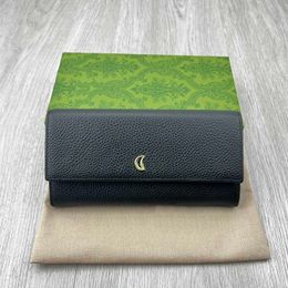 Hot deigner Wallet unisex Leather long purse Multi card Slot Luxury designer bag Leather Designer Crossbody Card Holder Purses 231015
