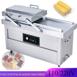 Vacuum Sealing Machine For Food Bags Double Chamber Flat Vacuum Packaging Machine Automatic
