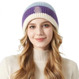Designer hat Men's and women's knitted hats Winter cashmere thermal sports hat