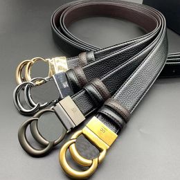 Belt designer belt for mens womens designer Classic fashion casual letter smooth needle buckle buckle genuine leather belt Width 3.3cm 3 Styles with Factory Store box