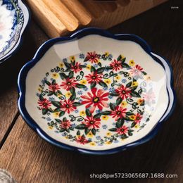 Plates Polish Small Dish Home Ceramic Seasoning Dip Creative Online Celebrity Snack Bone Soy Sauce Vinegar