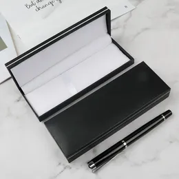20Pcs Imitation Leather Pen Box Plastic Gift Case Writing