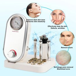 Beauty Microneedle roller 3 In 1 Diamond Microdermabrasion Lifting Machine Vacuum Suction Tool Face Exfoliate Removal Peeling Skin Care Tools 231020