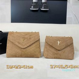 suede designer Bags women crossbody Messenger Chain bags Women's Versatile Armpit envelope Crossbody purse