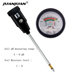 PH Metres Handheld ZD-06 Soil pH Tester pH Moisture Metre For Garden With 295mm Long Metal Probe Waterproof Soil Tester Kit Tools 231020