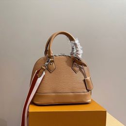 High Quality Shell Tote Bags L-letter Luxuries Designer Bag Women Leather Handbag Fashion Shoulder Cross Body Tote Bag