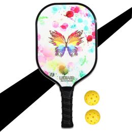 Squash Racquets Leijiaer Carbon Fibre Racket Pickleball Tennis Pp 231020