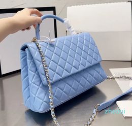 Fashion Caviar Print Shoulder Crossbody Handbags Messenger Bag Totes Large Capacity Shopping Bag Flap Purse Women Wallet Gift Bags