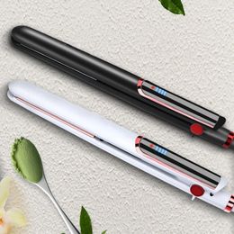 Curling Irons Hair Curler Professional Hair Straightener Fast Heat Flat Iron with LCD Display Curling and Straightening Salon Styling Tools 231021