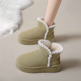 Snow Winter Plush Boots Industry Women's Shoes Shoes Warm Dayou Cotton Shoes Pregnant Women's Anti Slip Cotton Shoes Boots sku china factory