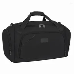 Duffel Bags Unisex Travel Bag Large Capacity Portable Handbags Quality Nylon Shoulder Gym Casual Solid Luggage