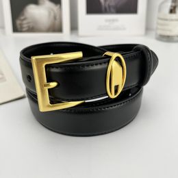 High Quality Cowskin Belts Fashion Golden Silver Letter D Needle Buckle Cintura Width 2.8cm For Mens Womens With Casual Jeans Dress Girdle