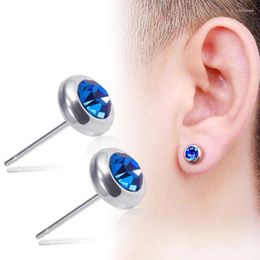 Stud Earrings 2023 Titanium Steel Ear For Women Men Spike With Cubic Zircon Charm Fashion Punk Jewellery Gift