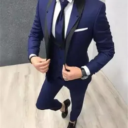 Men's Suits Costume Homme Marriage Men Suit Slim Fit 3 Pcs Colourful Fashion Tuxedo Prom Wedding Groom Blazer Terno Masculino