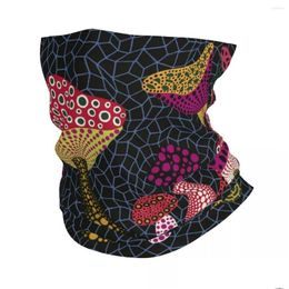 Bandanas Bandanas Yayoi Kusama Bandana Neck Gaiter Uv Protection Face Scarf Er Women Men Abstract Art Headwear Tube Fashion Accessorie Dht94