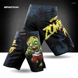 Men's Shorts Halloween Fighting Competition MMA Combat Sport Fast Dry Wear Resistant Training Fitness Running Thai Boxing Men And Wome