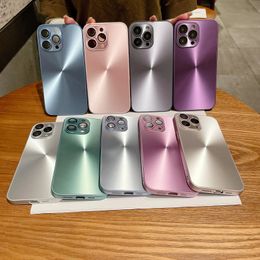 Cell Phone Cases Luxury Flashing Laser Aurora Solid Colour Case With Suitable For iPhone 13 14 Pro 12 11 Max Plus Ultra-thin Matte 231021