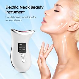 Cleaning Tools Accessories Electric Sonic IPL Micro Current Firming Lifting Essence Import Lighten Neck Lines Portable Massage Nursing Heating Skin Care 231020