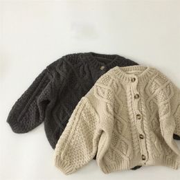 Кардиган MILANCEL Детская одежда Однобортный свитер для девочек Короткий стиль Кардиганы для мальчиков вязаный свитер От 1 до 7 лет 231020
