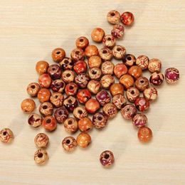 Beads Classical Round Wood Ball Spacer Loose Bracelet Jewellery Souvenir Making