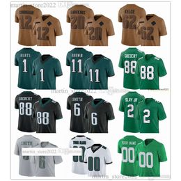 2023 Salute To Service Jersey 20 Brian Dawkin 12 Randall Cunningham 17 Harold Carmichael 31 Wilbert Montgomery 59 Seth Joyner 92 Reggie White 99 Jerome Borwn