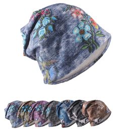 Wide Brim Hats Bucket Arrival Fashion Adult Women Spring Autumn Warm Floral Beanies Skullies For Men Big Size Brand Hat Outdoor Casual Bonnet 231020