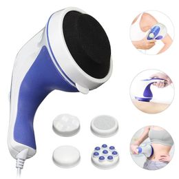Beauty Microneedle roller Body Electric Massager Relaxation Saude Spin Slimming Healthcare Massage Device Cellulite Massageador Portatil 231020
