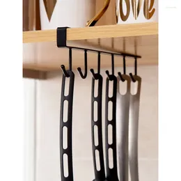 Hooks Kitchen Cupboard Wall Hanging Without Holes To Store Utensils For