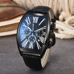 Hot Sale Watch Luxury Designer Sport Watches Fashion Chronograph Wristwatches Strap Quartz Men Clock mens watches high quality designer watches dropshipping