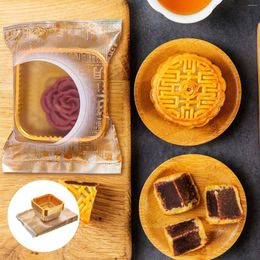 Take Out Containers Moon Cake Storage Tray Bag Baked Food Decorating Decorate Decorative Dessert Container Plastic Packaging Cupcake