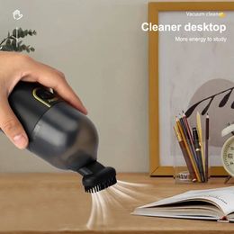 Cleaning Appliances Wireless Mini Vacuum Cleaner Small Handheld Car Interior Desktop PC Dust Cleaning Tool Portable Car Vacuum Cleaner 231020