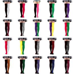 Women Socks Halloween For Over The Knee Stockings Thigh High Cosplay Costume Accessory