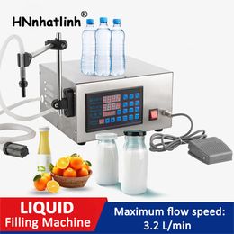 Small Mini Diaphragm Pump Liquid Filler 5-3500ML Liquid Water Vacuum Perfume Refill Bottle Filling Machine For Condiment