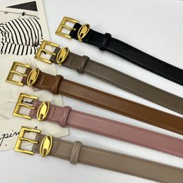 Men Designer Belts Fashion High Quality Cowskin Cintura Luxury Brand Vintage Girdle Gold Silver Letter D Needle Buckle Ceintures Width 2.8cm