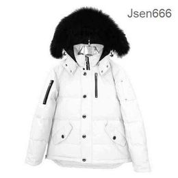 Mooses Knuckles Canada Men's Down Jacket Coats High Real Fur Mens Canadian Men 06 Style White and Black Fur White Duck Down Moose Jacket Winter Hot Selling E3DP