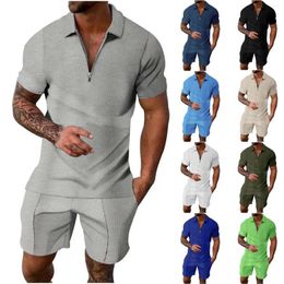 Men's Tracksuits Summer Breathable Two Piece Small Men Suit Bathing Suits For With Pockets Roaring 20s
