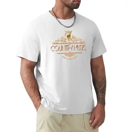 Men's Polos Country Music Lover Unique Elegant Gold Festival T-Shirt Quick Drying Mens Funny T Shirts