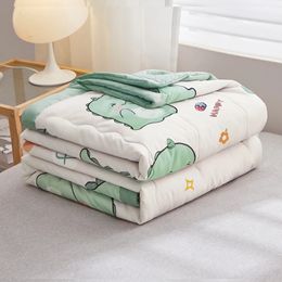 Bedding sets YanYangTian Autumn Thin Quilt Comforter Soft Air conditioning Summer QuiltDuvetBlanket Bed duvets 150 single bed quilt 231020