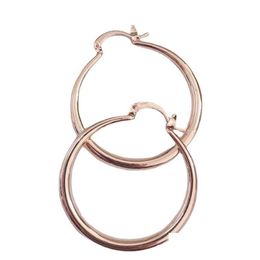 Hoop & Huggie Hoop Earrings Hie Delysia King Women Trendy Simplicity Alloy Round Birthday Party Smooth Surface Banquet Grace Jewellery Dhlht