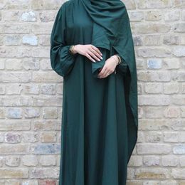 Ethnic Clothing Ramadan Muslim Hooded Abaya Dress Women Eid Mubarak Long Khimar Robe DubaiTurkey Islam Kaftans Abayas Vestido